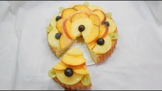 CROSTATA MORBIDA ALLA FRUTTA Fruit Tart Recipe [upl. by Nnairek]