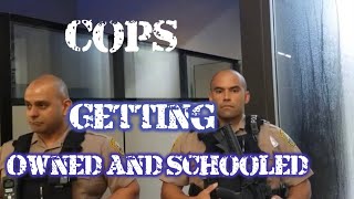 Officers Getting Schooled amp Owned 🔵🔴by citizens Compilation [upl. by Colier]