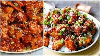 Sesame Chicken  Sesame Chicken Recipe  How to make Sesame Chicken  Lipikas kitchen [upl. by Proud]