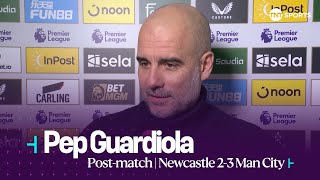 quotSPECIALquot 🩵  Pep Guardiola on Kevin De Bruynes return and Man Citys late win over Newcastle 🎥 [upl. by Rawdon]