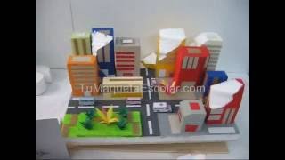 Maqueta de Terremotos con movimiento [upl. by Dyraj]