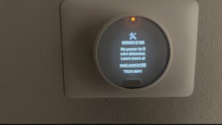 Error E195 on Smart Thermostat  How to FIX [upl. by Feenah55]