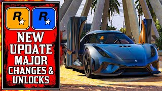 ALL NEW Major Changes in The NEW GTA Online UPDATE New GTA5 Update [upl. by Alrac10]