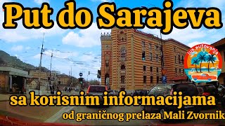 Sarajevo  put sa korisnim informacijama  Mali Zvornik  Sarajevo  vozimo se  pravac Jahorina [upl. by Etyak]