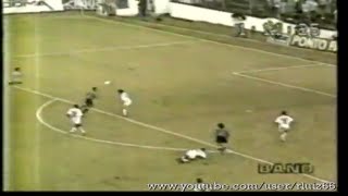 Golaço de Marcelinho Carioca contra o Santos  1996  Narração Alexandre Santos [upl. by Ecnarret]