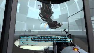 Portal 2 Walkthrough part 6 [upl. by Nylkaj]