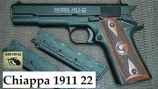 Chiappa 1911 22 Pistol Review [upl. by Olpe]