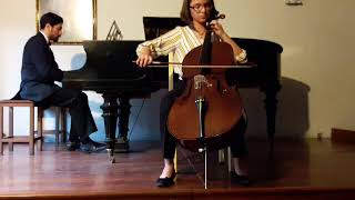 Brahms Symphony Theme for cello  Ariana Bascón [upl. by Awuhsoj]