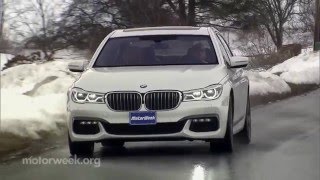 MotorWeek  Road Test 2016 BMW 750i [upl. by Lothair]