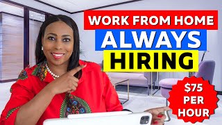 Top 15 Companies Always Hiring Work From Home Jobs Worldwide With Great Pay [upl. by Eyar]