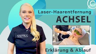 LaserHaarentfernung Achsel Victrastudio [upl. by Aivatnuahs]