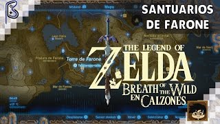 Todos los santuarios de Farone  The Legend of Zelda Breath of the Wild 13 [upl. by Maxentia]