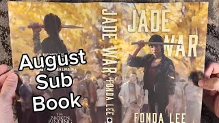 Unboxing Jade War by Fonda Lee  Green Bone Saga Book 2  Broken Binding Fantasy Subscription Box [upl. by Irab]