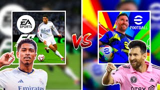 FC MOBILE 25 Vs eFOOTBALL 2025 MOBILE COMPARISON GRAPHICS ANIMATION CELEBRATIONS [upl. by Edgar]