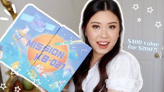 2021 YESSTYLE ADVENT CALENDAR UNBOXING 💫 SPOILERS [upl. by Enelia782]