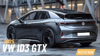 New 2025 Volkswagen ID3 GTX  rearwheel drive electric hot hatch revealed ❗ [upl. by Ardiek502]