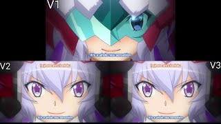 Senki Zesshou Symphogear Opening Comparaison [upl. by Athey]