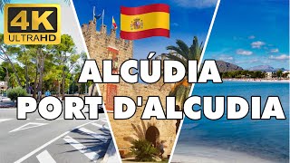 Alcudia Port dAlcudia Things to Do Mallorca Majorca Island Spain【Walking Tour 4k 】 [upl. by Irby]