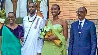 KAGAMEs Daughter Marriage ANGE Kagame Wedding as President Kagames only Daughter [upl. by Laina636]