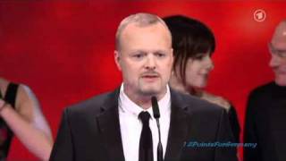 Stefan Raab amp Lena MeyerLandrut  Deutscher Fernsehpreis 2010 [upl. by Nwahsirhc108]