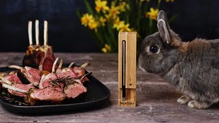 Rack of Lamb with MEATER  Easter Recipe  Wireless Smart Meat Thermometer [upl. by Obau52]