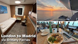 London to Madrid via Brittany Ferries PortsmouthSantander [upl. by Lucio854]