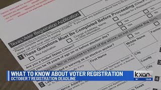 Travis County Voter Registrar speaks on the importance of voter registration [upl. by Ettolrahs]