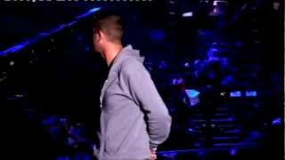 Live Show 1 Christopher Maloney Performance Mariah Careys Hero The X Factor UK 2012 [upl. by Anwaf]