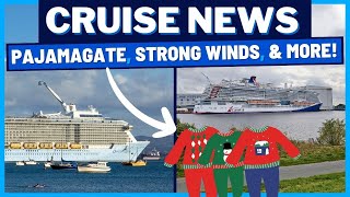 CRUISE NEWS Carnival Addresses Pajamagate Winds Force Cruise Cancellations Passenger Tax amp MORE [upl. by Nohsar]