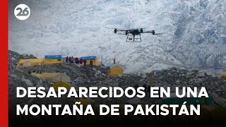 Alpinistas japoneses desatan búsqueda en una de las montañas más grandes de Pakistán [upl. by Enelyak580]