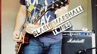 Slash Tones Marshall Silver Mini Jubilee 2525c Torpedo Captor X 💥🎩💥 🐍 [upl. by Naik654]