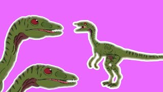 Compsognathus  Jurassic World The Musical Lhugueny Screentime [upl. by Ivar]