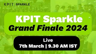 KPIT Sparkle Grand Finale 2024 Witnessing the Future of Innovation LIVE [upl. by Nylegna]