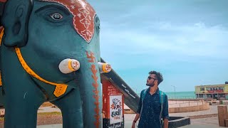 Welcome To Porbandar Chopati  Porbandar Beach Ujjawal Singh Vlogs [upl. by Tartan]