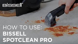 How to get the best out of your BISSELL SpotClean Pro [upl. by Kcered17]