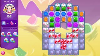 Candy Crush Saga LEVEL 2886 NO BOOSTERS 🆕 [upl. by Ycrad]