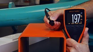 Faster dry film thickness test  Elcometer 456 Coating Thickness Gauge [upl. by Dannon412]