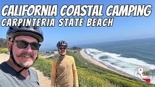 CARPINTERIA STATE BEACH PARK  CALIFORNIA COASTAL CAMPING [upl. by Milano]