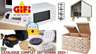 📢 ARRIVAGE GIFI 💯 CATALOGUE 😱 COMPLET SEPTEMBRE 💯 bonplan promotion Gifi arrivage haul promo [upl. by Letch]