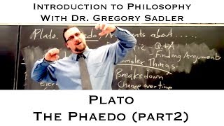 Platos dialogue the Phaedo part 2  Introduction to Philosophy [upl. by Lebama]