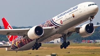 30 MINUTES PURE AVIATION  Over 100 AIRPLANE LANDINGS and DEPARTURES [upl. by Cathyleen]