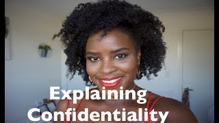 Explaining Confidentiality To Clients  Social Work [upl. by Hgielah]