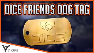 BF4 DICE Friends Dog Tag [upl. by Farley]