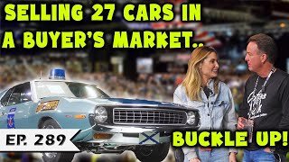 AUCTION RESULTS Selling 27 Cars in a BUYERS Market [upl. by Anividul204]