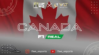 LIVE F1 23 CANADA CAMPIONATO F1WS ESPORTS CATEGORIA REAL 100  F1 2023 Campionati Online [upl. by Oivaf]