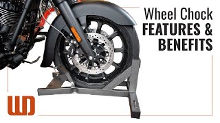 WheelDock Motorcycle Wheel Chock Features and Benefits [upl. by Elisabet274]