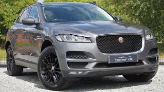 Review of 2018 Jaguar F Pace Portfolio AWD Automatic [upl. by Alaster495]