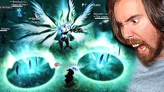 Asmongold FIRST FFXIV Raid Boss  EXTREME Difficulty [upl. by Arikal856]