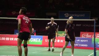 SF Session 2  XD  CAdcockIBankier vs TAhmadLNatsir  Yonex BWF World Champs 11 [upl. by Modesty]