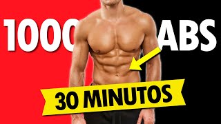 Ejercicios para ABDOMEN PLANO ✅FUNCIONA 1000 Rutina en Casa Hombres [upl. by Gierk]